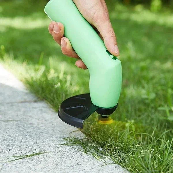 Cordless Mini Weed Trimmer Lightweight Battery-Powered Portable Garden Tool