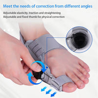 Toe Spacer Bunion Alignment Gel Pads Adjustable Night And Day Comfort