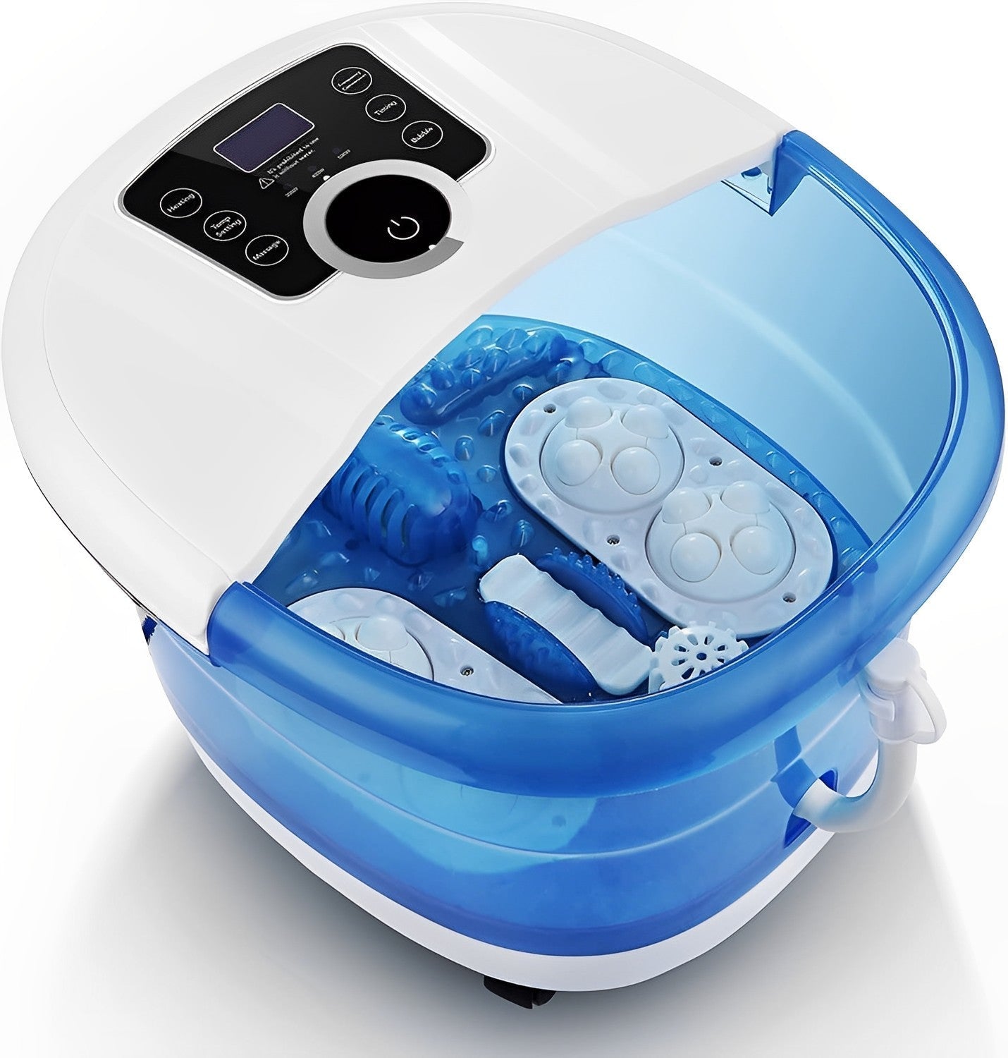 Foot Spa Bath Massager With Heat, Hydrotherapy And Soothing Bubbles