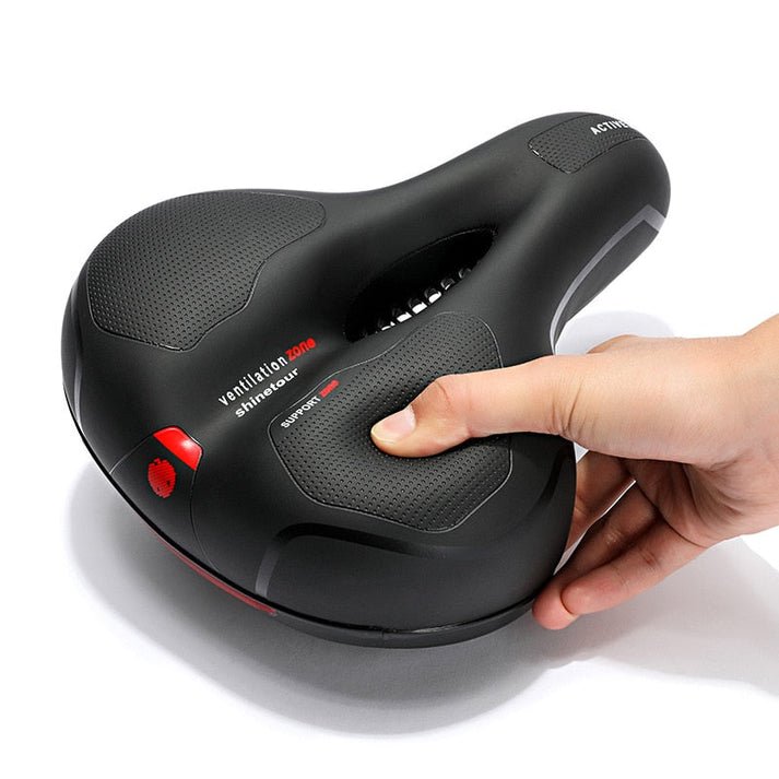 Gel Bike Saddle For Comfortable Riding And Reduced Saddle Discomfort