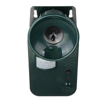 Outdoor Ultrasonic Pest And Animal Repeller 5000 Sq Ft 9V DC Cordless