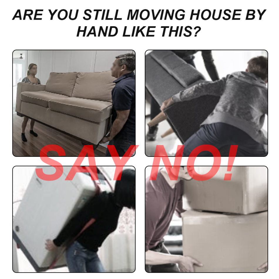 Furniture Rollers And Lifters For Moving Heavy Items Safely
