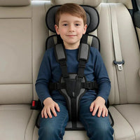 Child Travel Car Seat With Safety Harness For Secure Vehicle Use