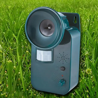 Outdoor Ultrasonic Pest And Animal Repeller 5000 Sq Ft 9V DC Cordless