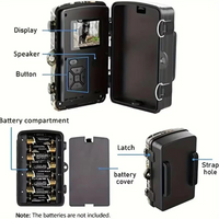 Trail Camera With Night Vision For Outdoor Wildlife Monitoring