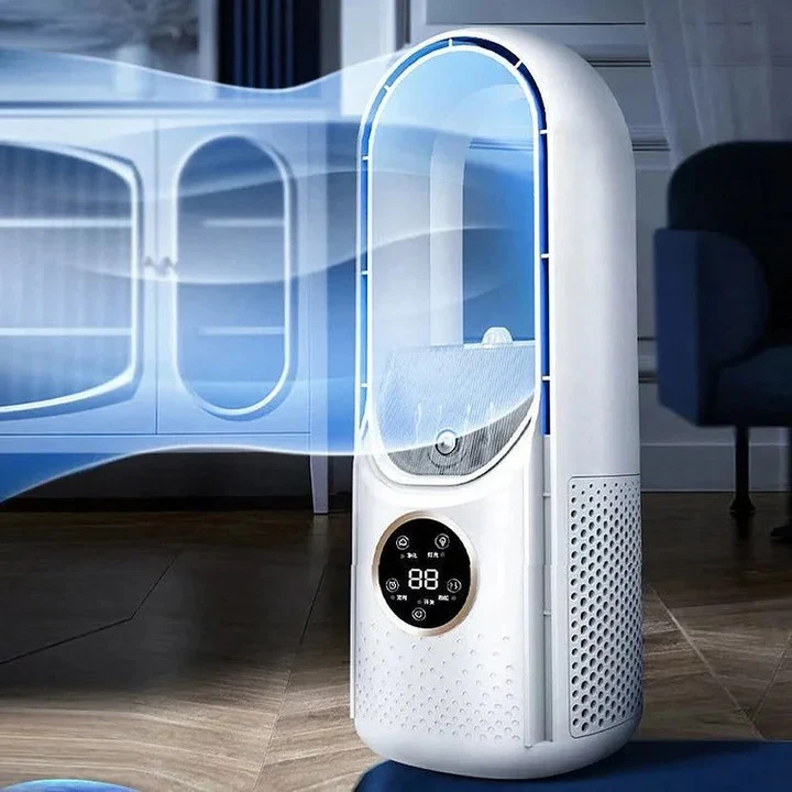 Portable Air Conditioner Bladeless Quiet Cooling For Home And Office