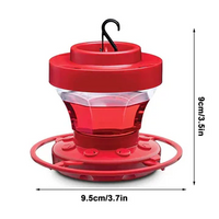 Hummingbird Water Feeders Hanging, Bee-Proof Design With Sturdy Perch