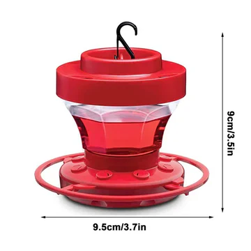 Hummingbird Water Feeders Hanging, Bee-Proof Design With Sturdy Perch
