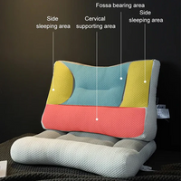 Neck Pillow Orthopedic-Style Support For Back And Side Sleepers