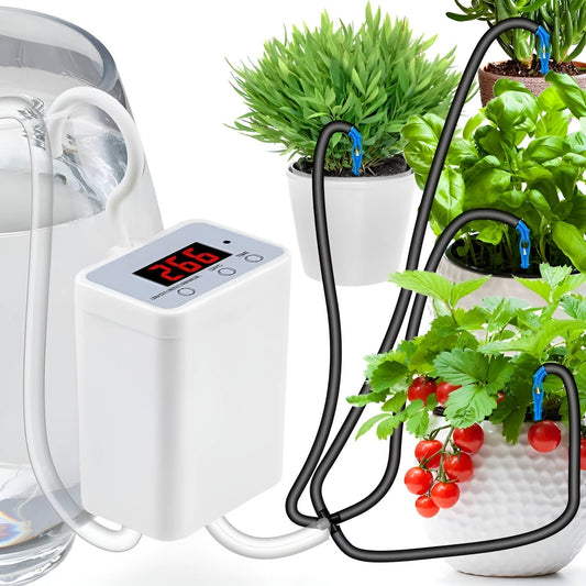 Water Pump Controller For Automatic Garden Watering Systems With Timer