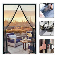 Magnetic Screen Door Custom Sizes For Patio, Sliding, And Entry Doors