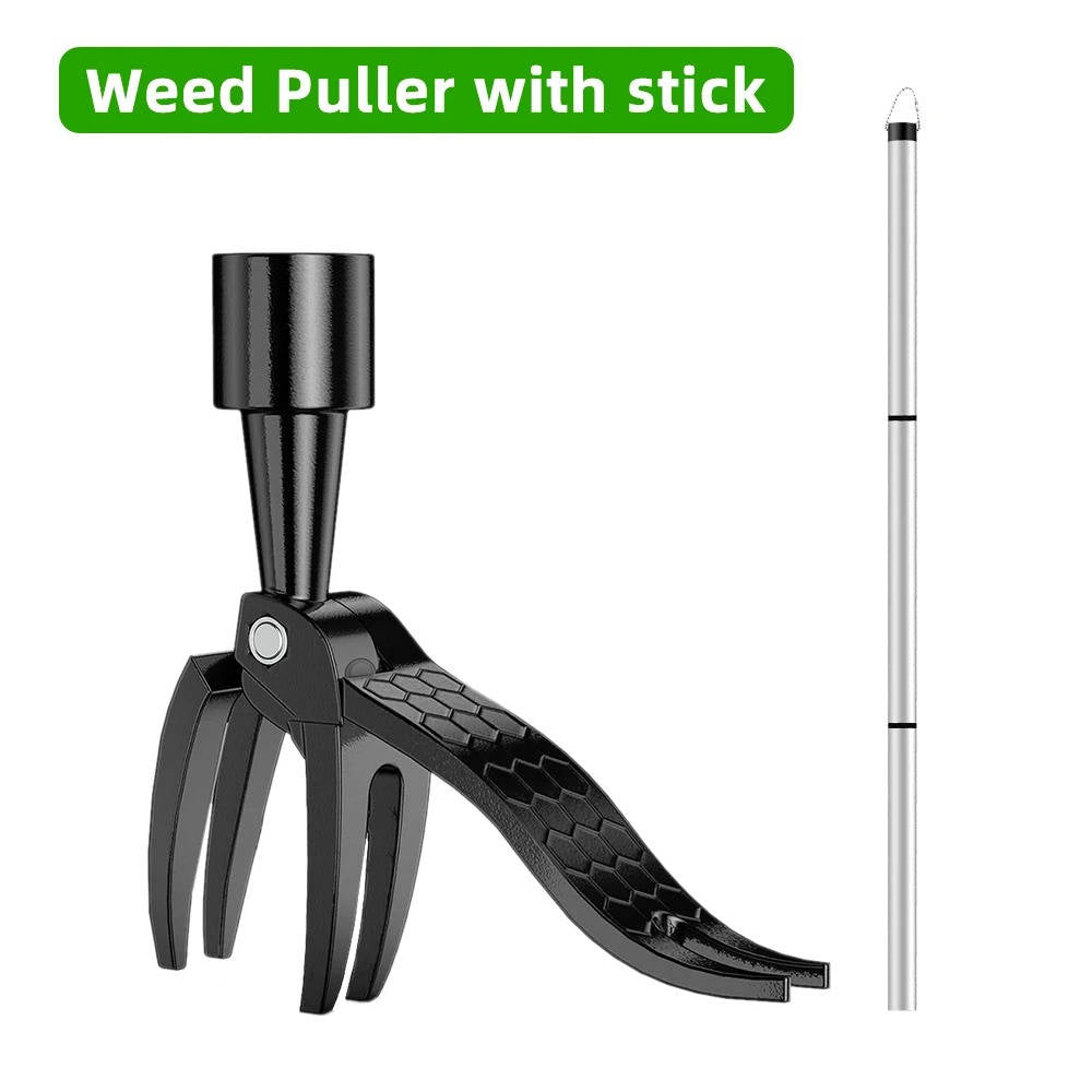 Weed Puller For Garden And Lawn Stand Up Tool With Long Handle