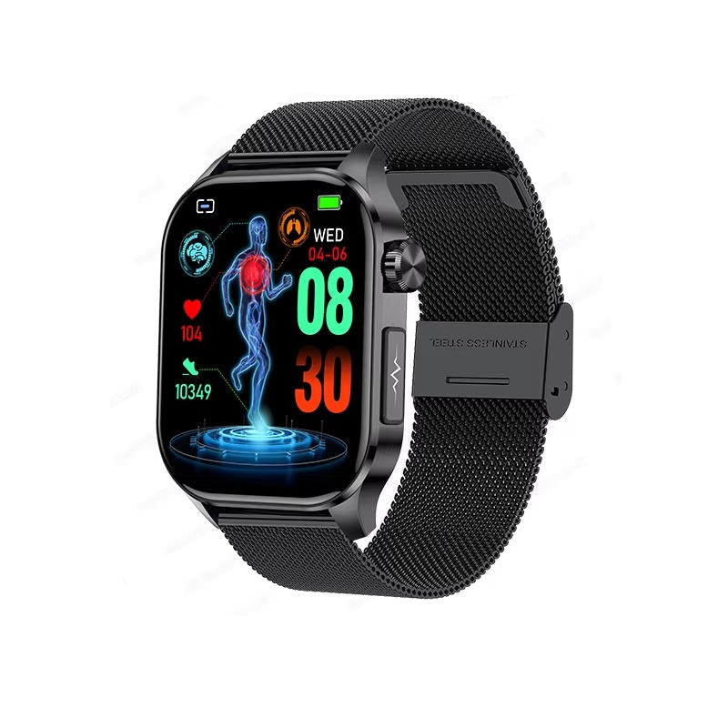 Smartwatch For Seniors With Blood Pressure, Blood Sugar And Health Tracking
