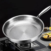 Nonstick Frying Pan With Titanium Coating, PFOA-Free, Scratch-Resistant