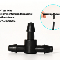 Drip Irrigation System With Automatic Timer For Garden Beds And Pots