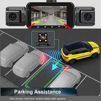 Car Dash Camera Wireless Front And Rear With Night Vision