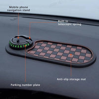 Car Phone Holder Adjustable Dashboard And Windshield Mount For Smartphones