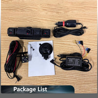 4-Channel Dash Cam With Night Vision, Parking Monitor, WiFi App Control