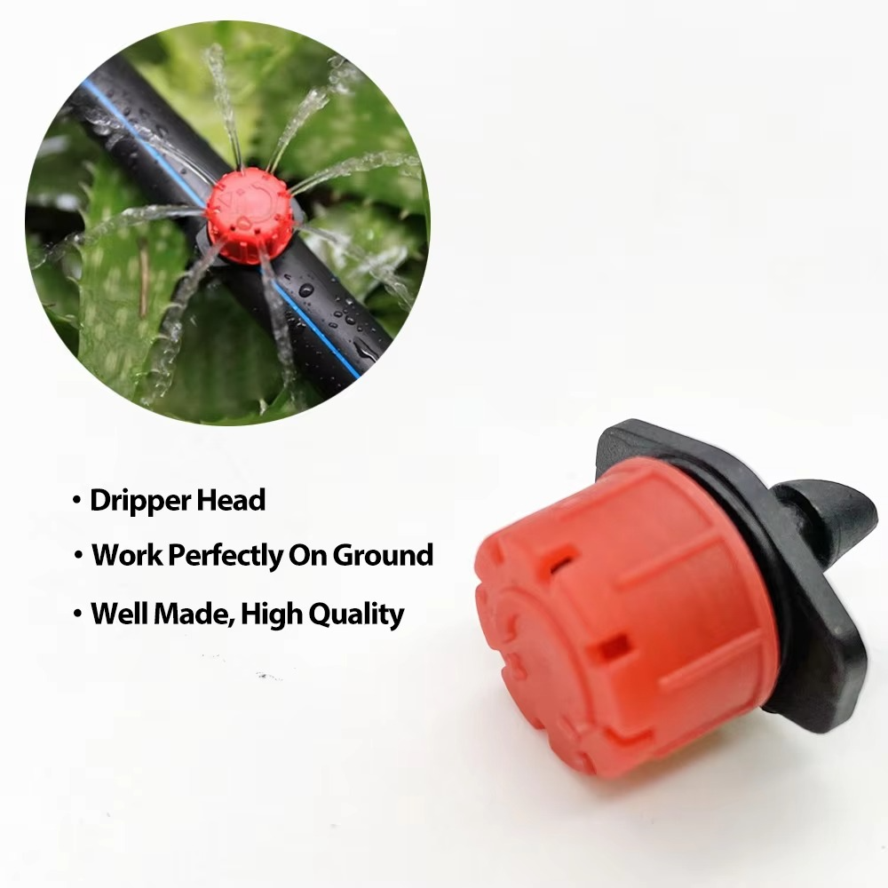 Drip Irrigation System With Automatic Timer For Garden Beds And Pots
