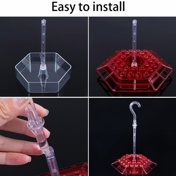 Hummingbird Feeder With Built In Ant Moat And Easy Clean Reservoir