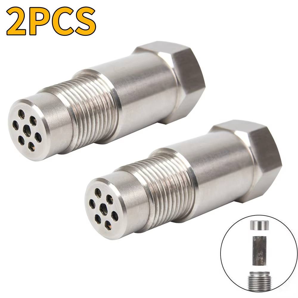 O2 Sensor Adapter Check Engine Light Eliminator With Mini Catalytic Converter