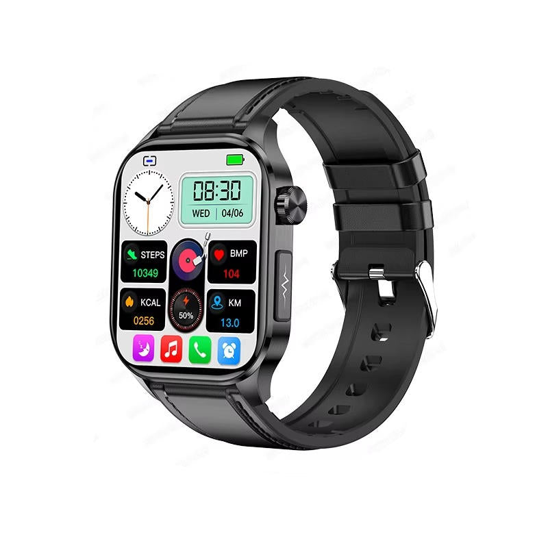 Smartwatch For Seniors With Blood Pressure, Blood Sugar And Health Tracking