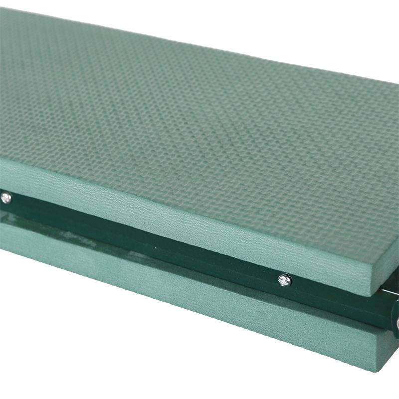 Garden Kneeler And Seat With Ergonomic Cushion For Gardening, Green