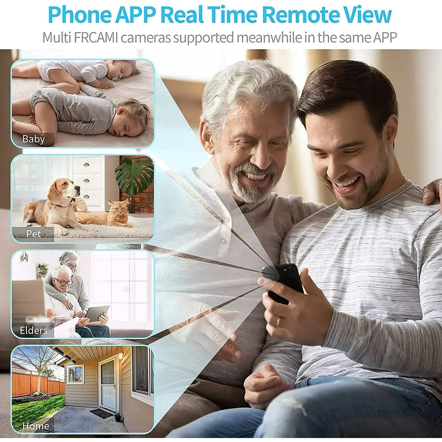Wireless Magnetic Mini Camera With Live Audio And Video Streaming For Security