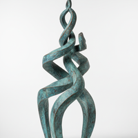 Abstract Metal Garden Sculpture