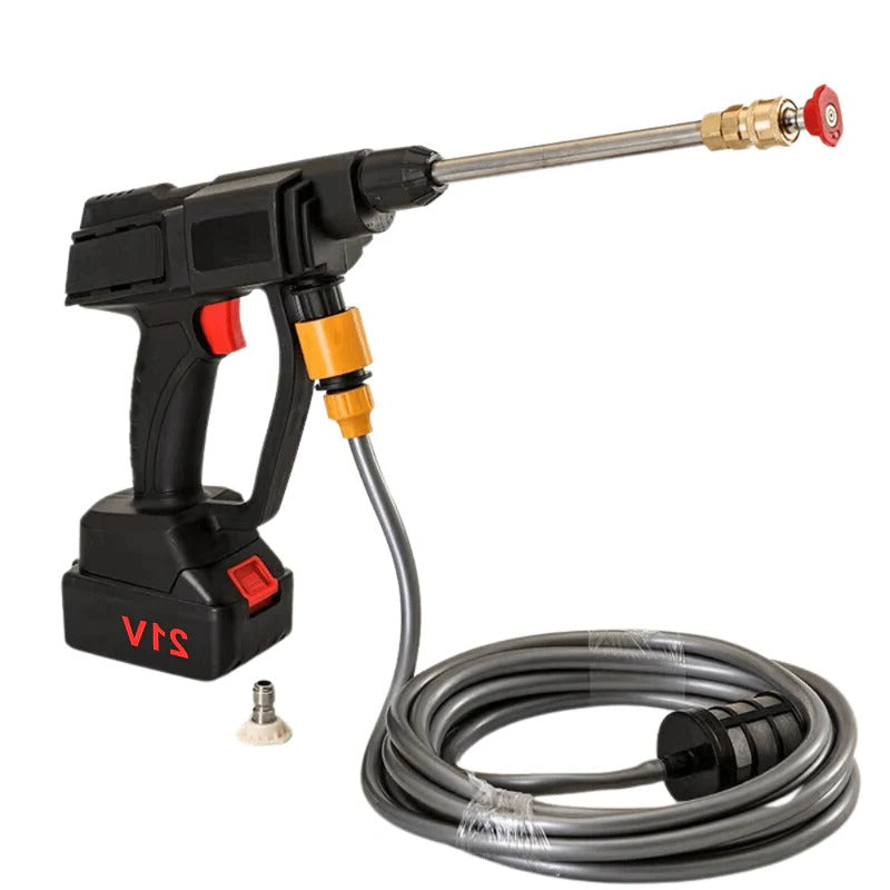 Cordless Pressure Washer With Two Rechargeable Batteries For Home Use