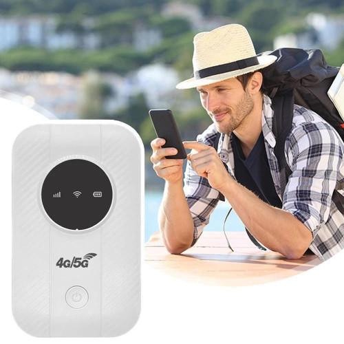 Portable WiFi Router With Long Battery Life And Dual-Band Support