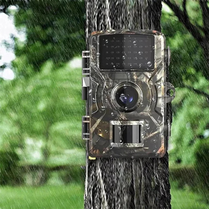 Trail Camera With Night Vision For Outdoor Wildlife Monitoring