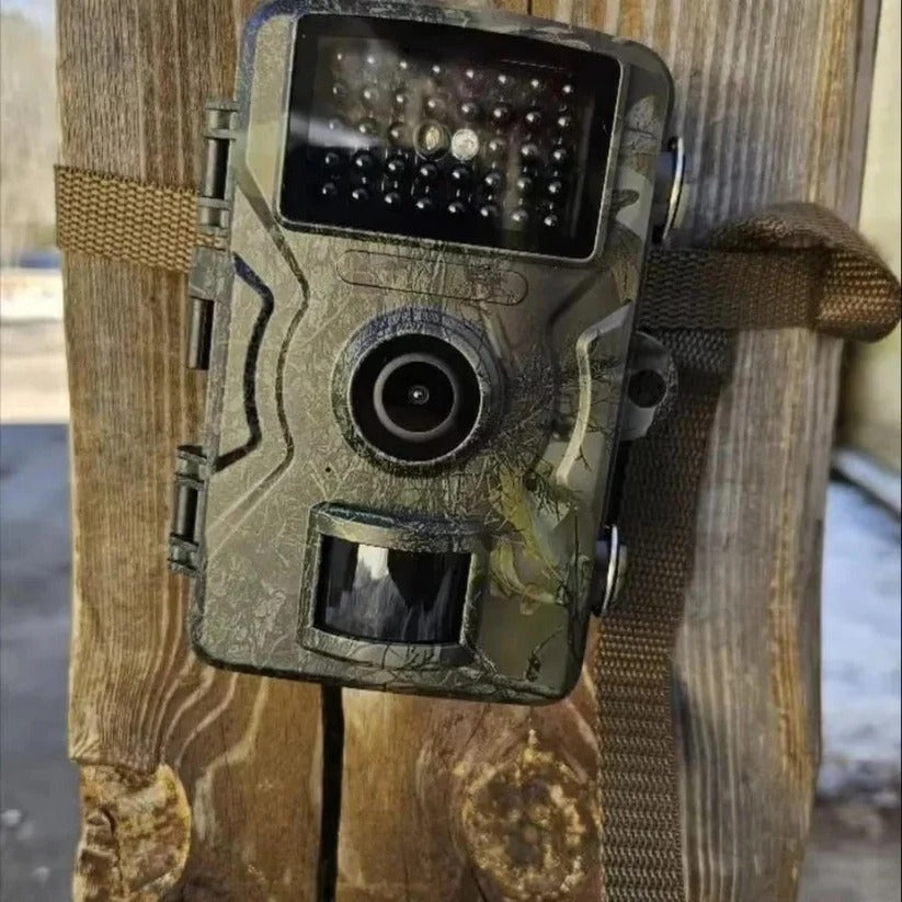 Trail Camera With Night Vision For Outdoor Wildlife Monitoring