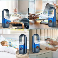Portable Air Conditioner Bladeless Quiet Cooling For Home And Office