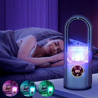 Portable Air Conditioner Bladeless Quiet Cooling For Home And Office