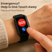 Smartwatch With Automatic Fall Detection And Emergency Alerts For Seniors