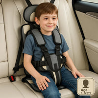 Car Seat For Travel Compact Child Booster Lightweight Foldable Design