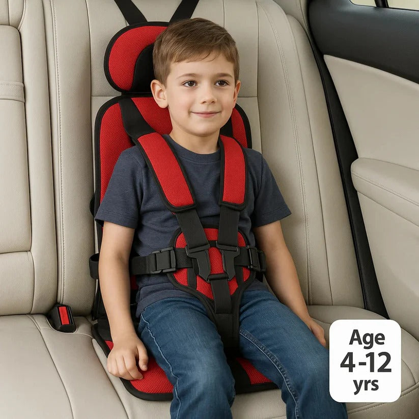 Car Seat For Travel Compact Child Booster Lightweight Foldable Design