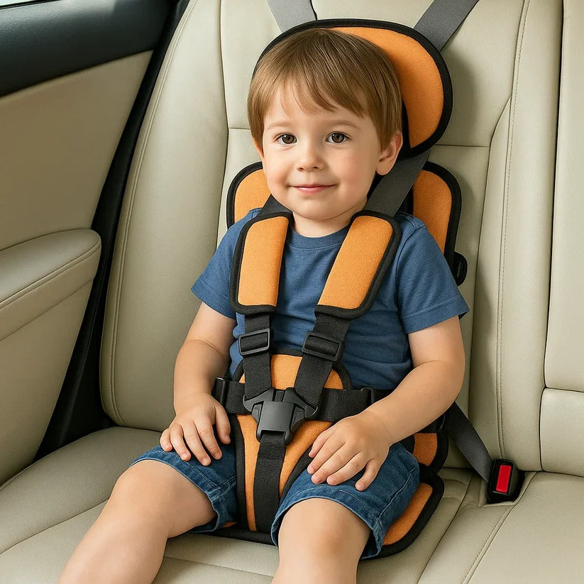 Car Seat For Travel Compact Child Booster Lightweight Foldable Design