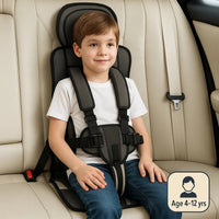Car Seat For Travel Compact Child Booster Lightweight Foldable Design