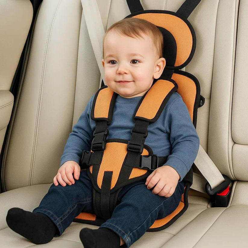 Car Seat For Travel Compact Child Booster Lightweight Foldable Design