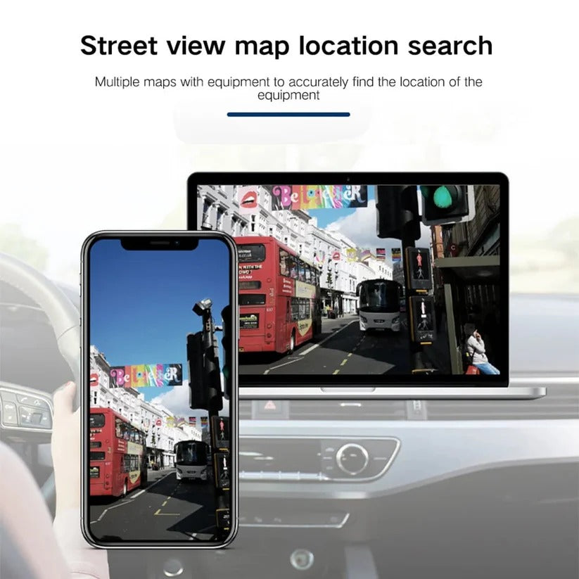 GPS Tracker Mini Magnetic Real-Time Vehicle And Asset Locator With Battery