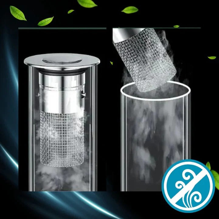 Pop Up Sink Stopper With Odor Isolation And Anti Smell Seal