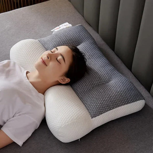 Neck Pillow Orthopedic-Style Support For Back And Side Sleepers
