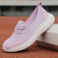 Women's Supportive Comfort Walking Shoes With Mesh Upper And Soft Sole