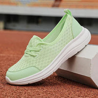 Women's Supportive Comfort Walking Shoes With Mesh Upper And Soft Sole