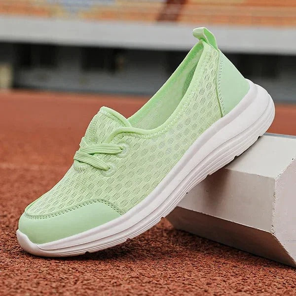 Women's Supportive Comfort Walking Shoes With Mesh Upper And Soft Sole