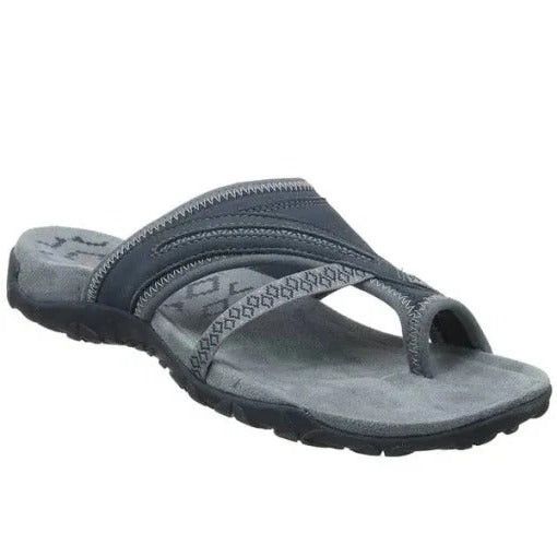 Women's Cross Strap Flip Flops Comfortable Casual Everyday Beach Sandals