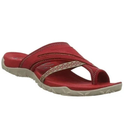 Women's Cross Strap Flip Flops Comfortable Casual Everyday Beach Sandals