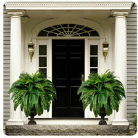 Artificial Boston Fern Plant for Porch, Balcony and Patio Displays